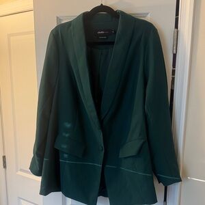 Studio Women's Deep Green Suit Jacket